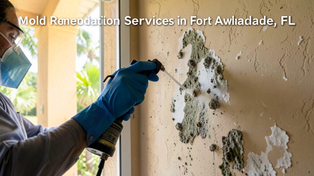 Mold remediation services in Fort Lauderdale, FL for effective mold removal and prevention in residential and commercial prop