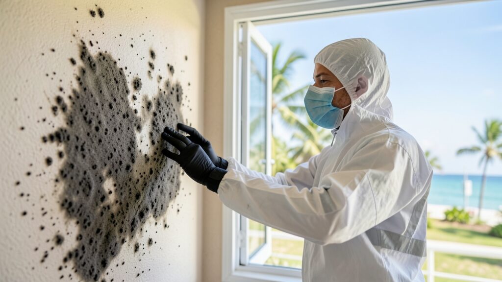 Mold remediation process in Deerfield Beach FL for effective mold removal and prevention in homes and businesses.