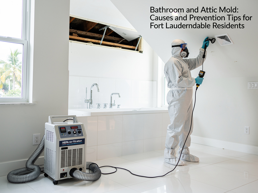 Bathroom and Attic Mold: Causes and Prevention Tips for Fort Lauderdale Residents