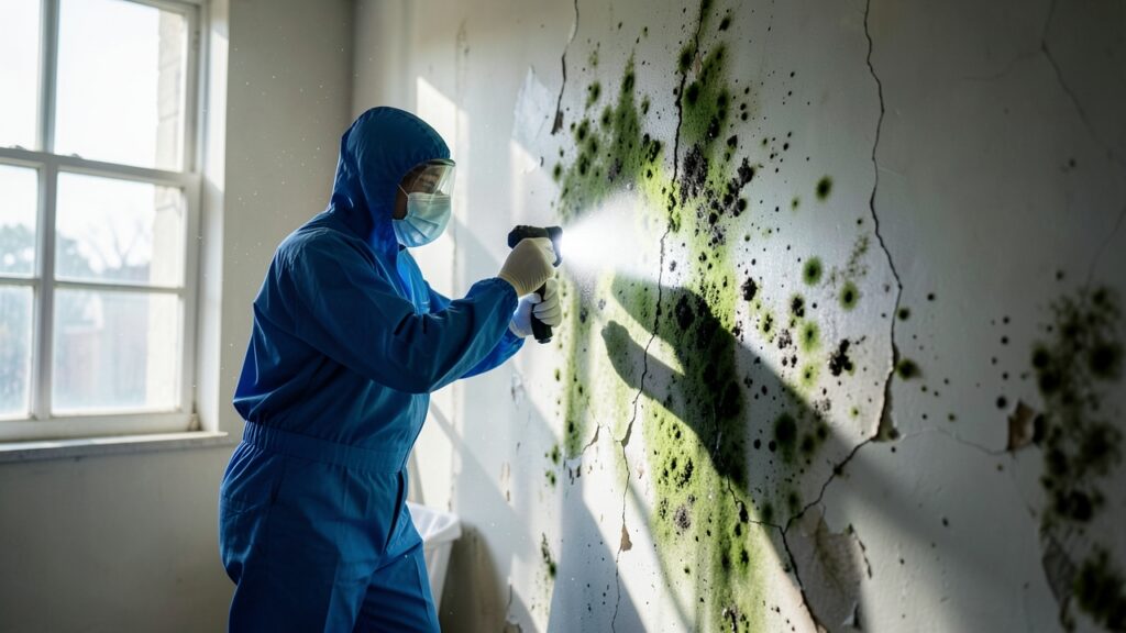 Mold remediation process in Oakland FL showing professional cleanup and prevention techniques in Oakland Florida