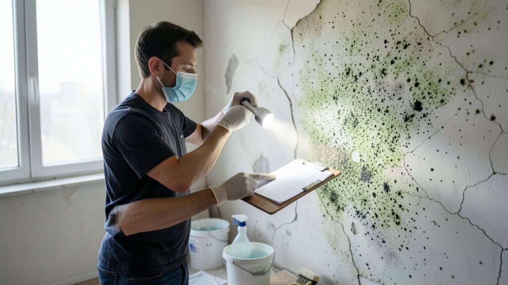 Post-hurricane mold inspection in Wilton Manors FL reveals hidden mold growth beyond surface areas after storms