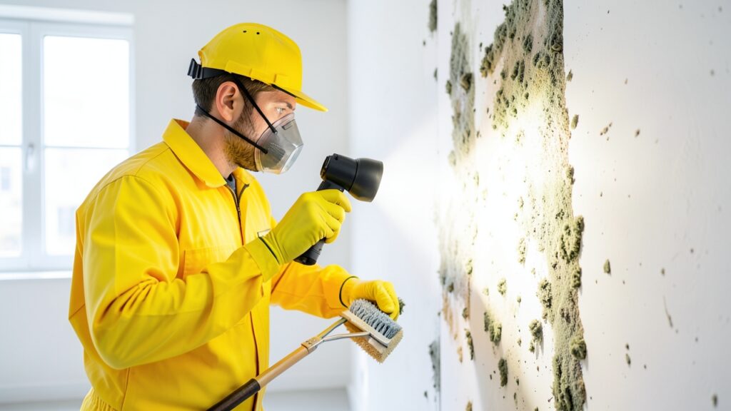 Professional mold testing inspection process in Pembroke Pines FL for accurate mold detection and assessment.
